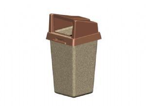 PW Square Receptacle
